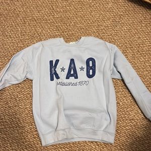 Kappa alpha theta crewneck sweatshirt